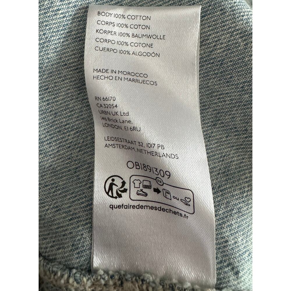 We The Free High Roller Light Denim Strip Jumpsuit - Picture 5 of 6